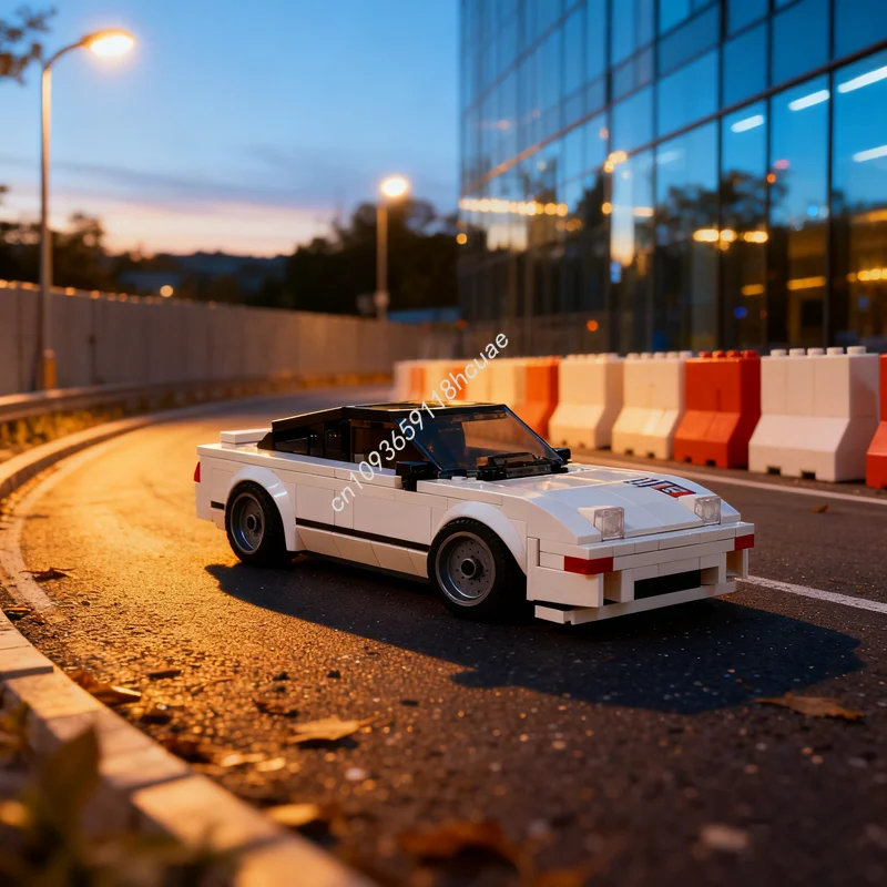 

233pcs MOC Nissan City Champions Model Building Blocks Architecture Christmas Gifts Assemble Idea Education Toys Brick Kids