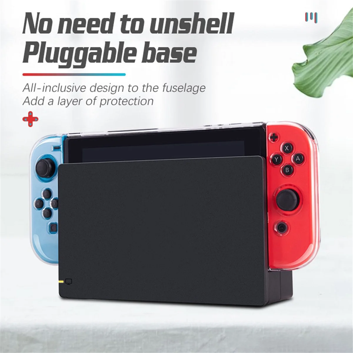 Custodia protettiva per console SLQZT Custodia protettiva trasparente per console di gioco Custodia protettiva divisa ultra sottile