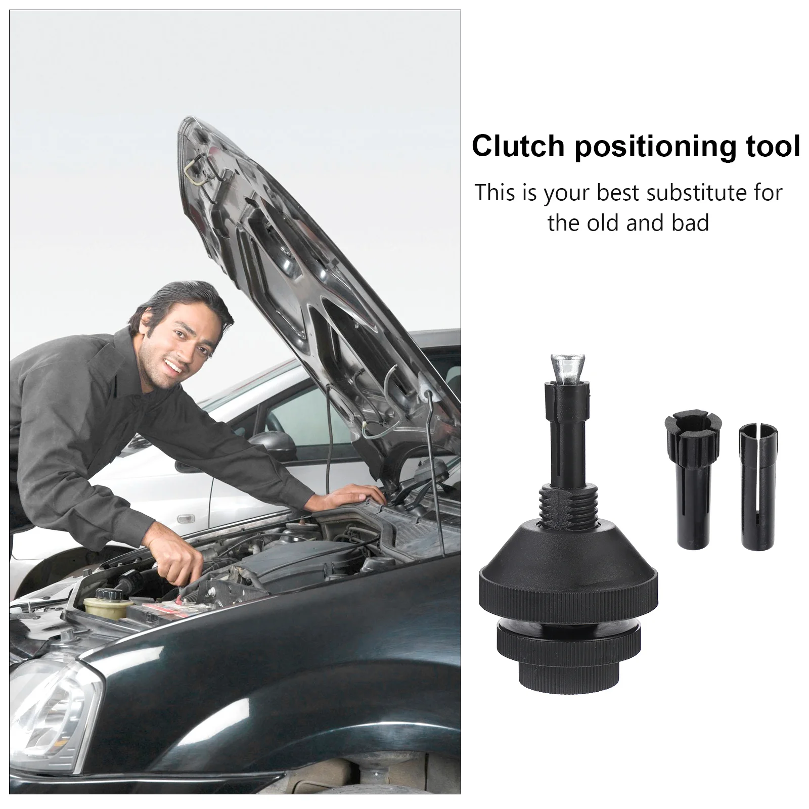 

Clutch Alignment Tool Set Plastic Material Clutch Accessories Reliable Stable Characteristics Easy to Use Car Supply