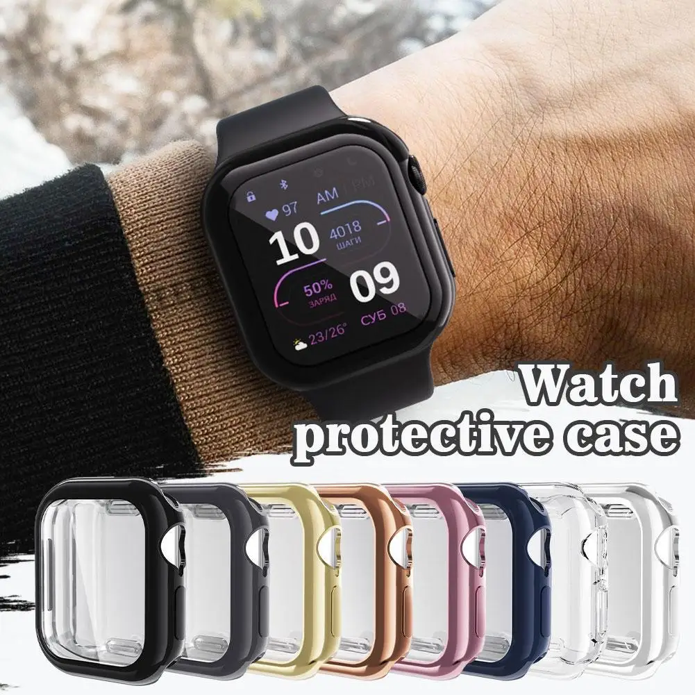  for Apple watch 10 42/46mm Full Cover Soft TPU Case Smart Watch Protective Case