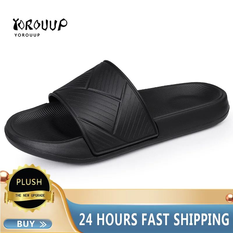 Summer New Men's Slippers 2023 Outdoor Eva High Quality Soft Bottom Sandals Men Slides Beach Shoes Male Slippers Luxury Sandals
