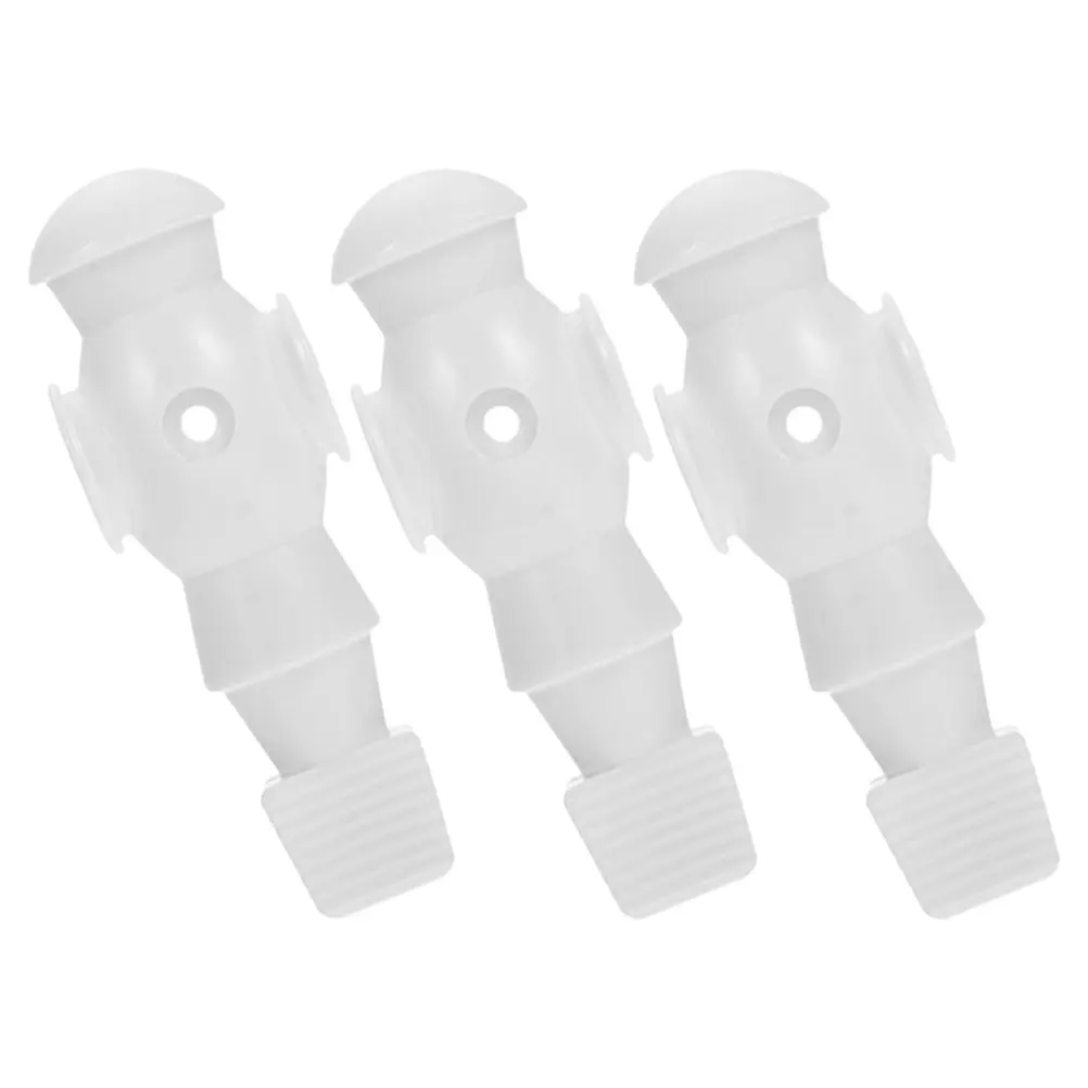 

3 Pcs Table Football Figures Complete Foosball Accessories Replace Figurines Abs