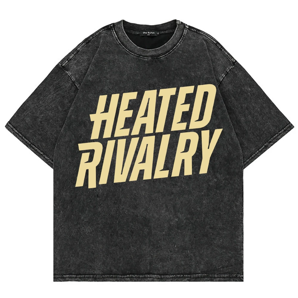 Heated Rivalry Rozanov 81 Hollander 24 Hunter 21 100% Cotton Vintage Washed T-shirt Harajuku Short Sleeve Hip Hop Graphic Tees