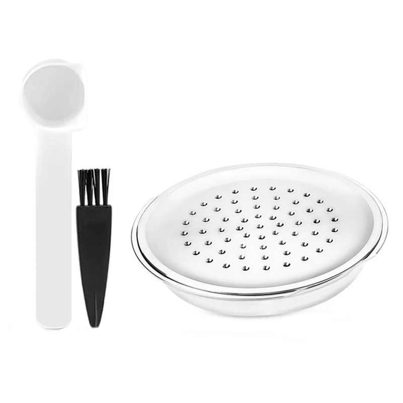 Pb-adequado para senseo aço inoxidável cápsula de café capa ferramenta de filtro de café cápsula dura recarga filtro copo capa