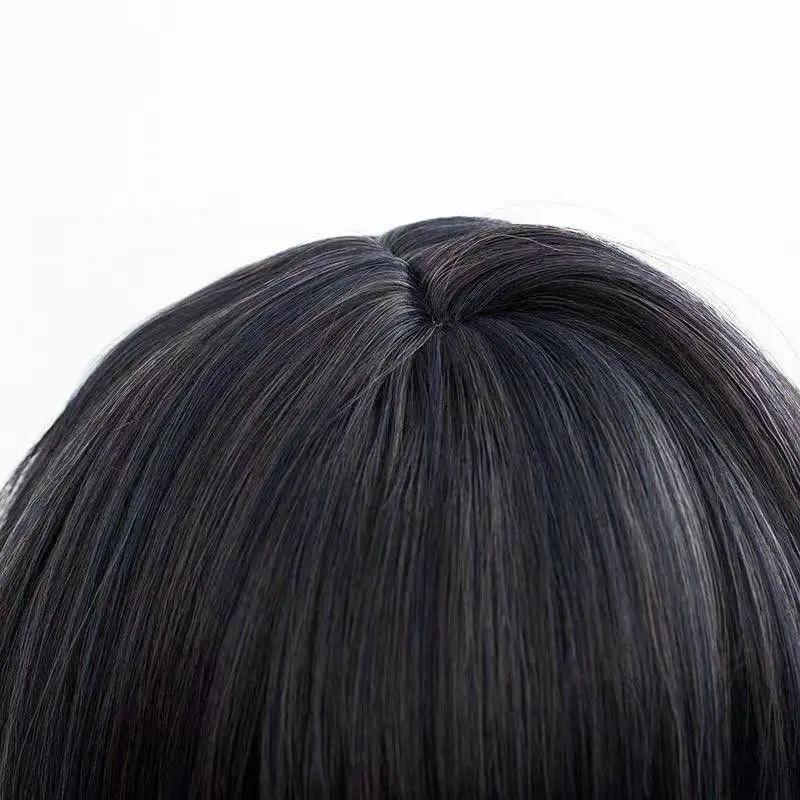 1-teiliger schwarzer Quallen-Kopfschmuck – „Forever Lost“ Female Director Anime-Kostüm, Rollenspiel-Perücke