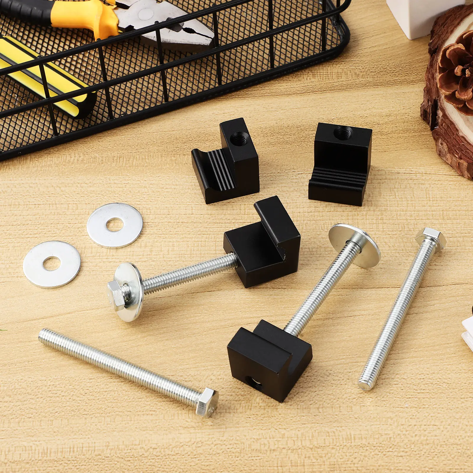 

4 шт. крепления для грузовиков: зажимы для крепления, угловые заглушки, монтажные комплекты для установки шкафов