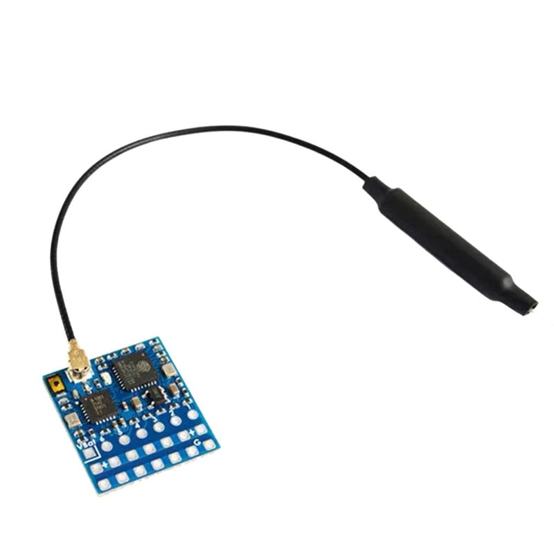 For MATEK ELRS-R24-P6 ELRS 2.4Ghz Receiver With Antenna Connector Support 2-8S Vbat Voltage Sense For RC FPV Drone