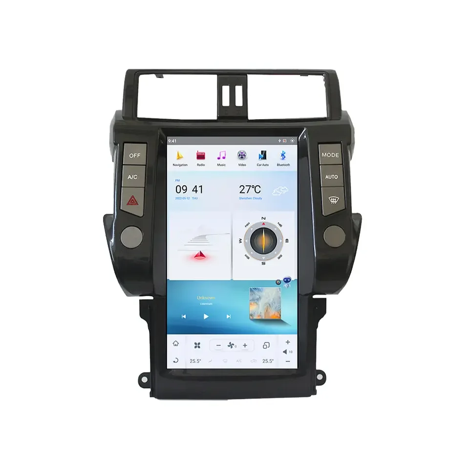 Suokula New Arrival Tesla Radio 8cores 13.6inch for Toyota Land Cruiser Prado 150 2010-2013 Car GPS Navigation Head Unit