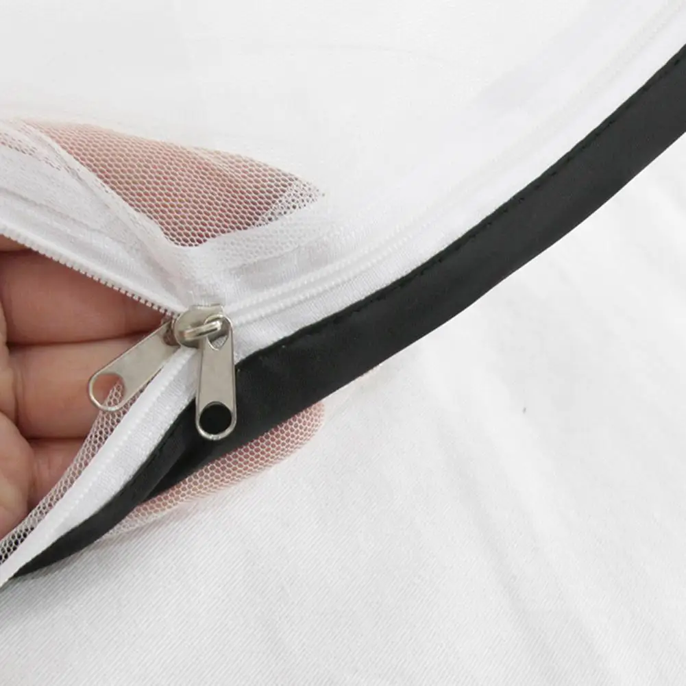Popping-up Mosquito Net Portable Foldable Fine Mesh Mosquito Net for Camping Travel Adjustable Single Person Tent with Popping