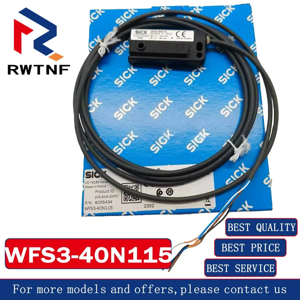 Brand New Genuine WFS3-40N115 SICK U-shaped slot switch 6055434 photoelectric sensor,100% original warehouse stock