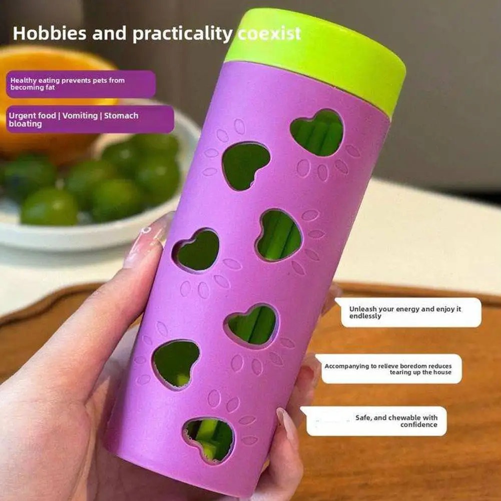Interactive Detachable Pet Slow Feeder Treat Dispenser Bite-Resistant Chew Toy For Dogs & Cats,Indoor-Outdoor Use