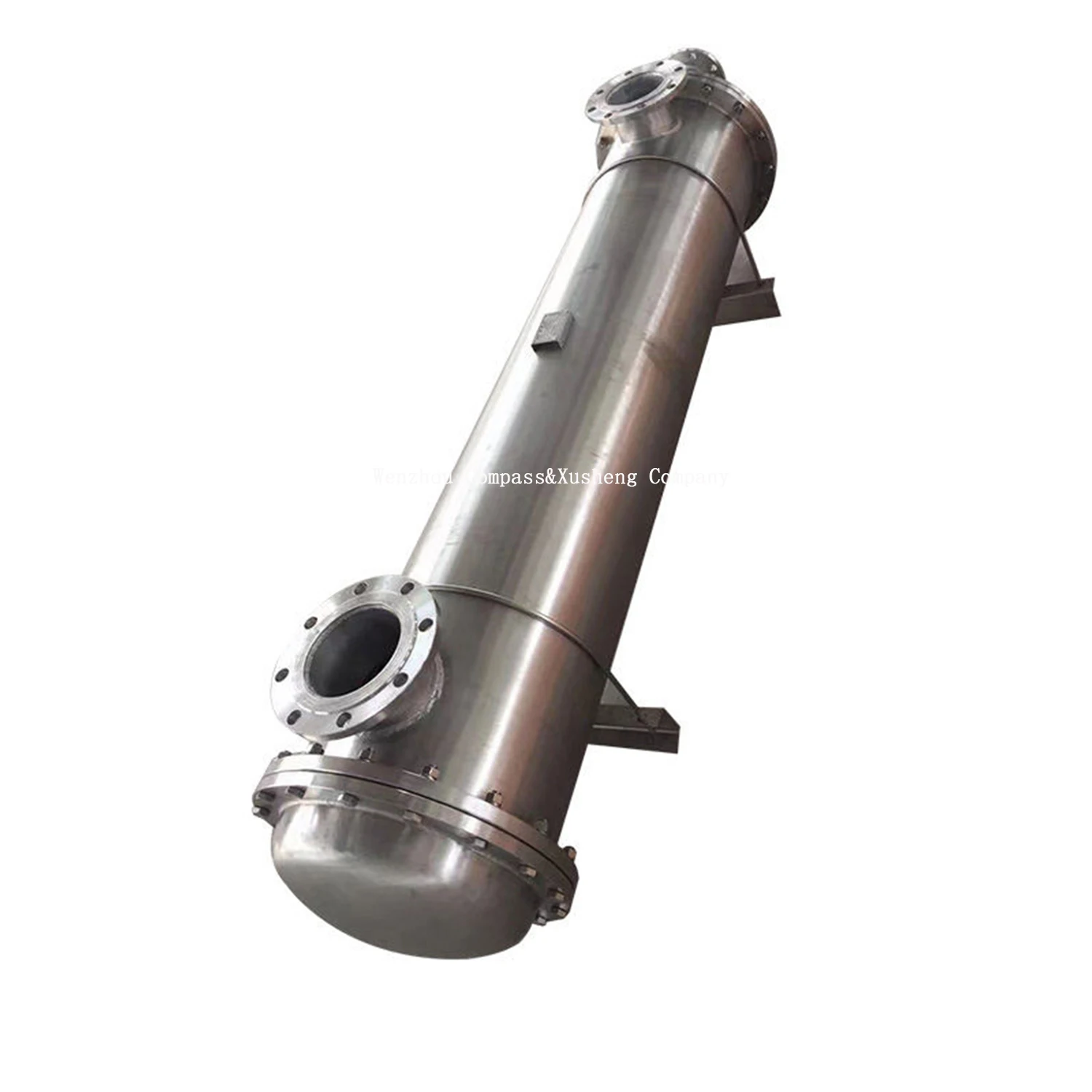 Hygienic Stainless Steel SS316 Tri Clamp Sanitary Condenser Dephlegmator Shell And Tube Heat Exchanger For Chiller