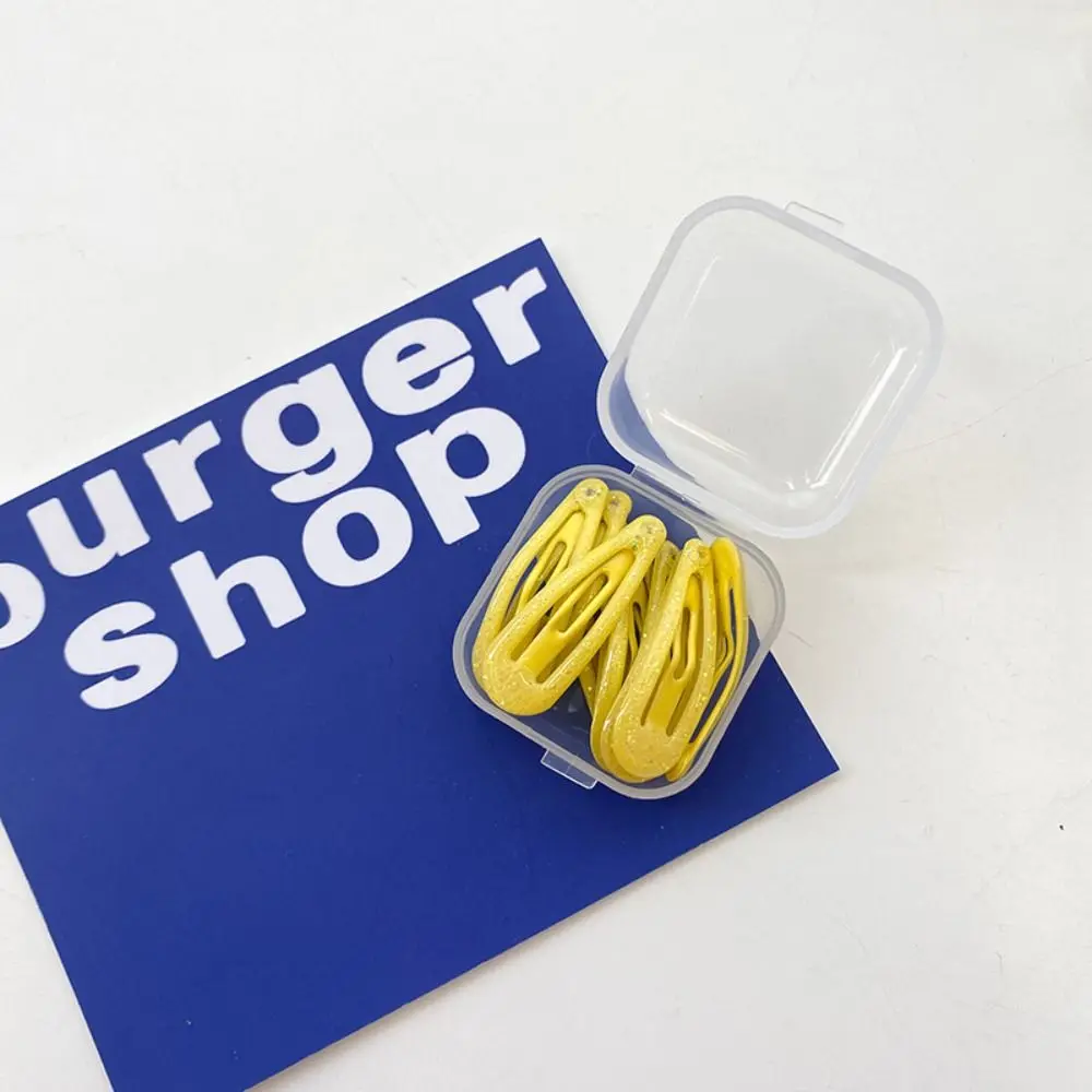 دمية شعر مستعار كليب صغيرة Blyth دبابيس الشعر 3 سنتيمتر DIY Blyth إكسسوارات دمي بريق ملون لون الحلوى دمية دبوس الشعر اكسسوارات هدية #4