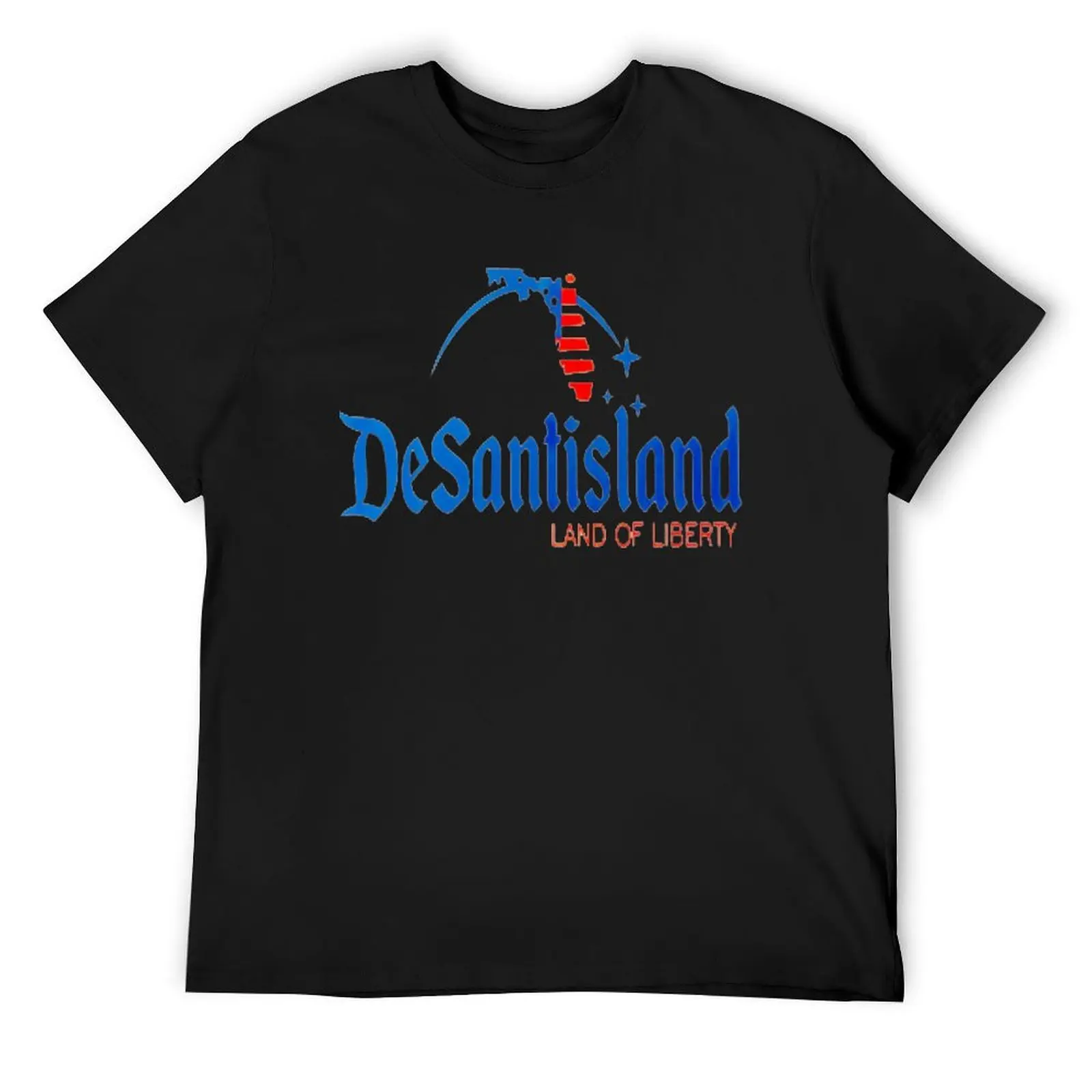 

Desantisland a state of liberty Florida T-Shirt heavyweights essential t shirt plain heavyweight t shirts for men