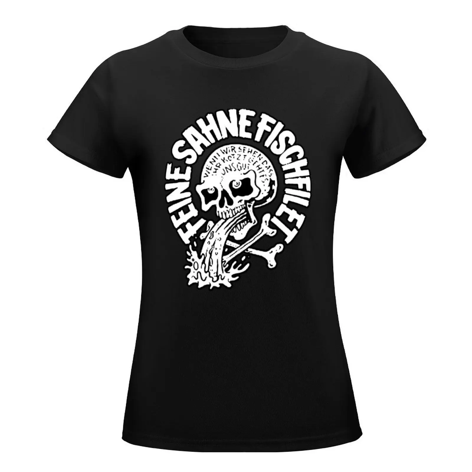 Feine Sahne Fischfilet T-Shirt korean fashion graphics funnys Womens graphic t shirts