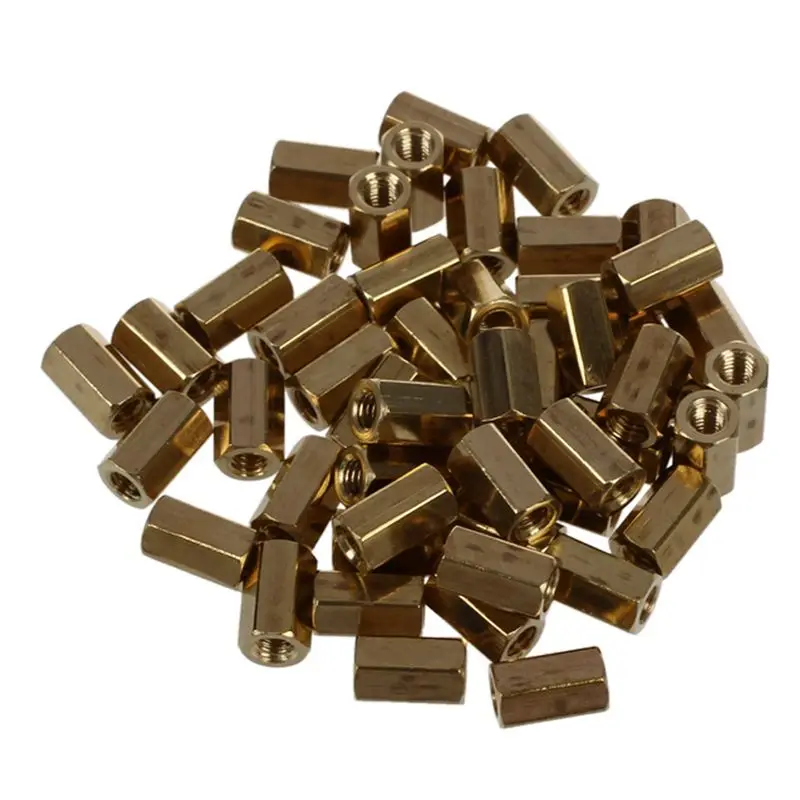 A04G-1000 Pcs Metal Hex M3 Female Screw PCB Standoff Spacers 8Mm Body
