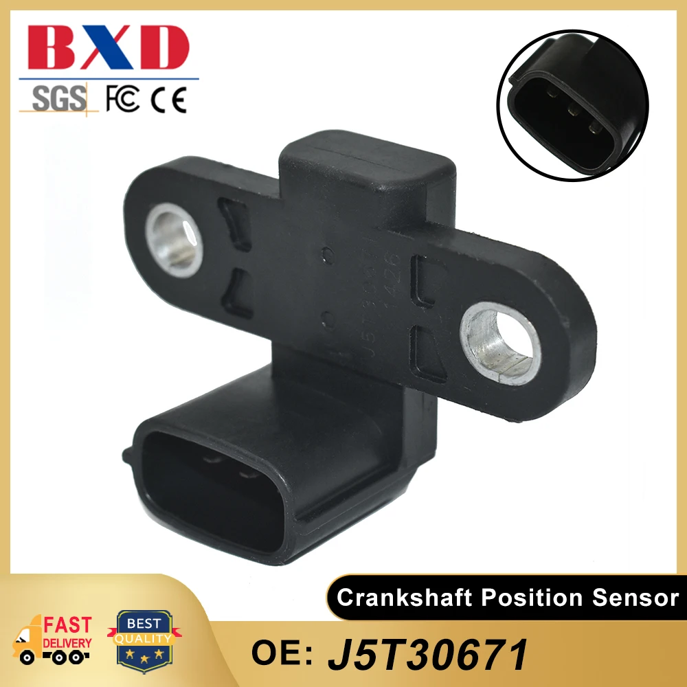 1/5/10PCS Crankshaft Position Sensor J5T30671 For 04-12 Mitsubishi Outlander Lancer Galant Eclipse Grandis 2.4L