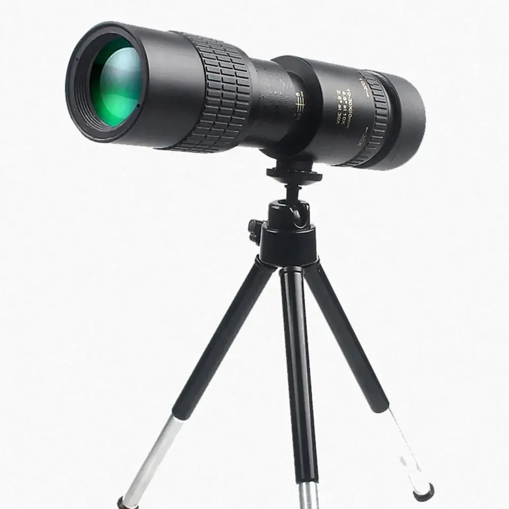

zz Télescope monoculaire 4K, super téléobjectif n'aime 10-300x40mm, avec vision nocturne, étanche,