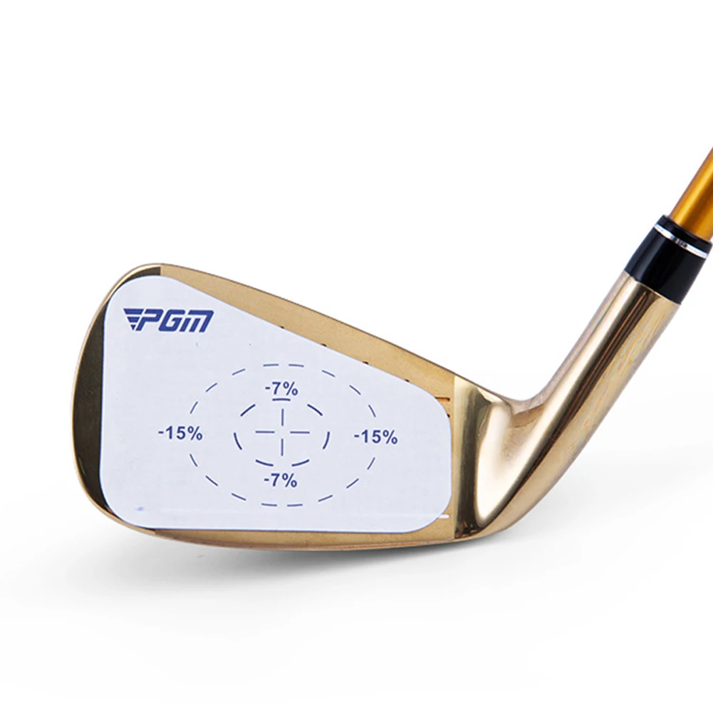 

Наклейки для гольфа Impact Tape: улучшают точность удара и дальность полета мяча. Бумага для разметки клюшек для гольфа (для деревянных, кованых и паттерных клюшек).