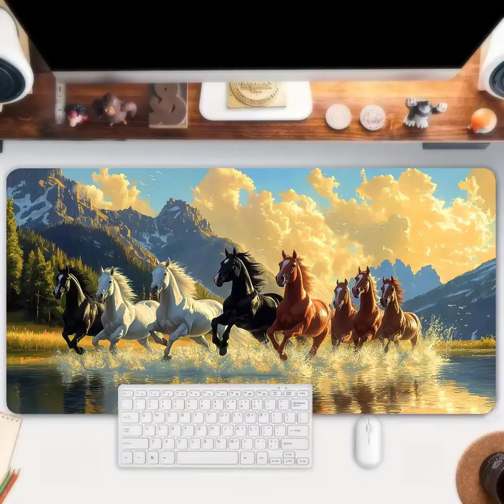 Computer Laptop Mouse Pad Office Men women Large Advanced Minimalist Desk Mat Gaming Mousepad Rubber Bottom NonSlip Cushion