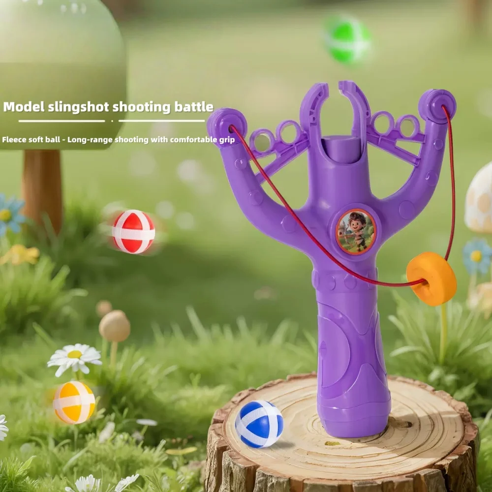 Brinquedo de dinossauro estilingue infantil para prática de tiro com balas macias, brinquedo educacional de prática de tiro com balas macias