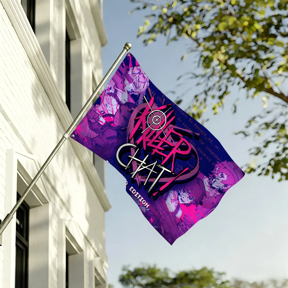 Game K-Killer C-Chat Cool flag For Living Room Home Dorm Decor Wall Outdoor Camping Party Banner Gifts