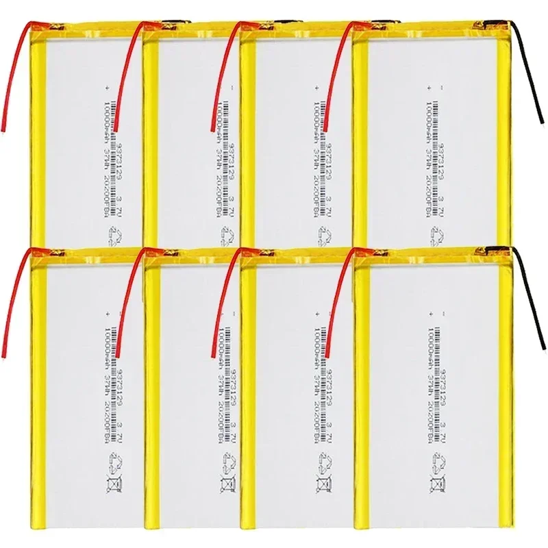 9373129 10000mAh 3.7V Rechargeable Polymer Batteries Lipo Li-Po for Toy Power Bank GPS Laptop Camping Lights Diy