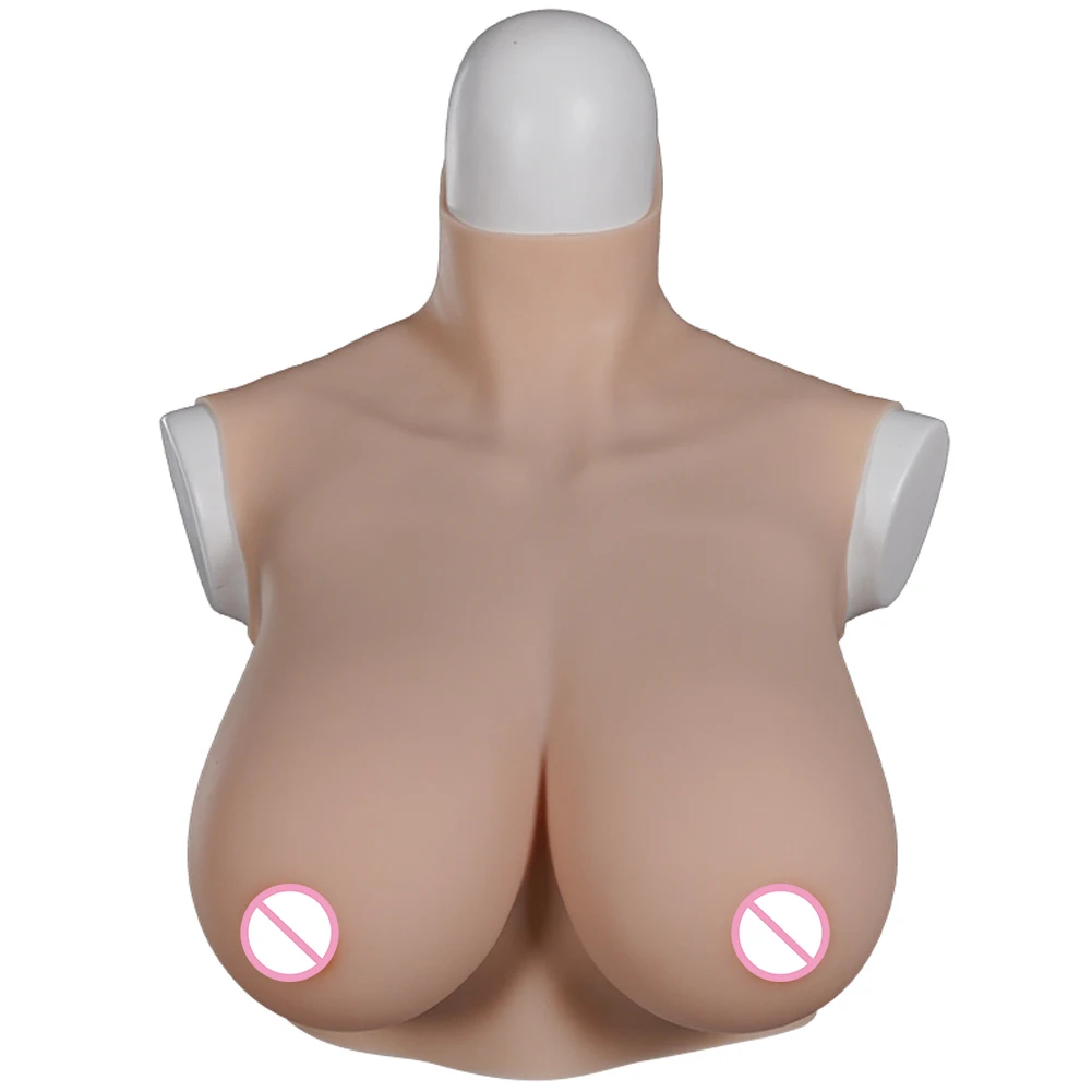 Eyung Women Type Breast Plate Fake Boobs Artificial Zero Two Cosplay Costume Silicone Breast Forms Sissy Silikon Silicone Form