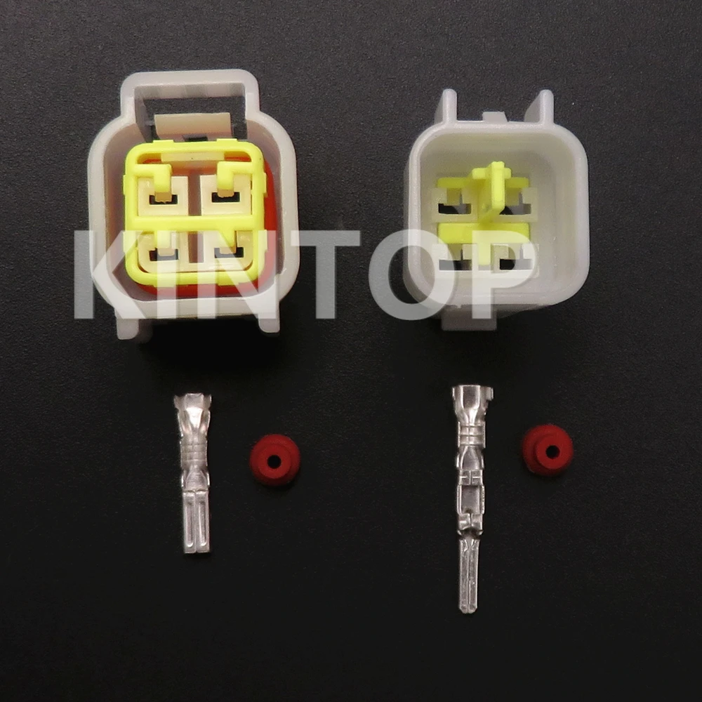 1 Set 4 Pins Auto Wire Waterproof Socket AC Assembly FW-C-4M-B FW-C-4F-B FW-C-4M-W FW-C-4F-W Car Throttle Knob Speed Switch Plug - Image 3