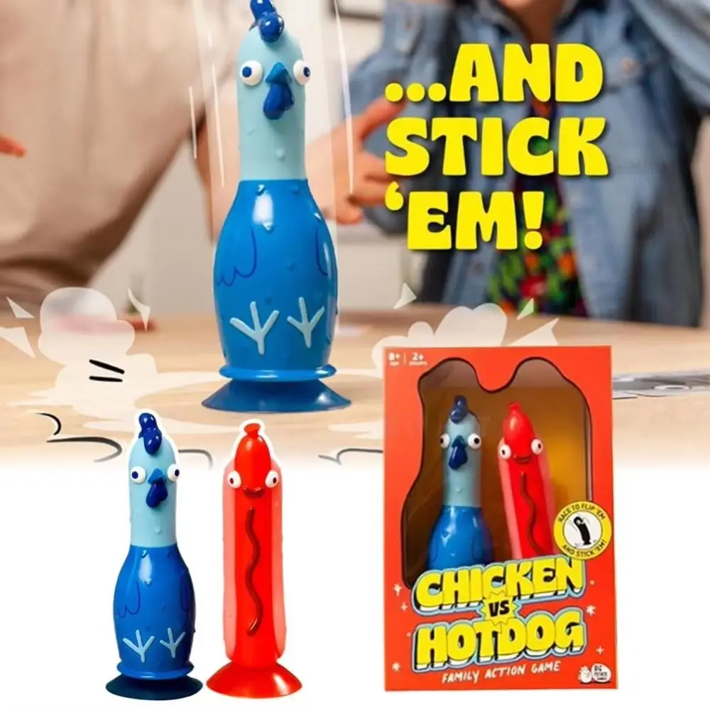 

Настольная игра «Быстрая стратегия: Курица против хот-дога» — интерактивный развивающий набор для вечеринок, мультяшный дизайн, сделай сам