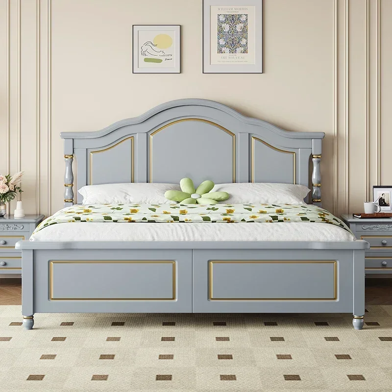 Pretty Elegant Tall Bed Platform Nordic Unique Lit Pliable Luxury Bed Frame Bases Modern Wood Cama Matrimonio Furniture Home