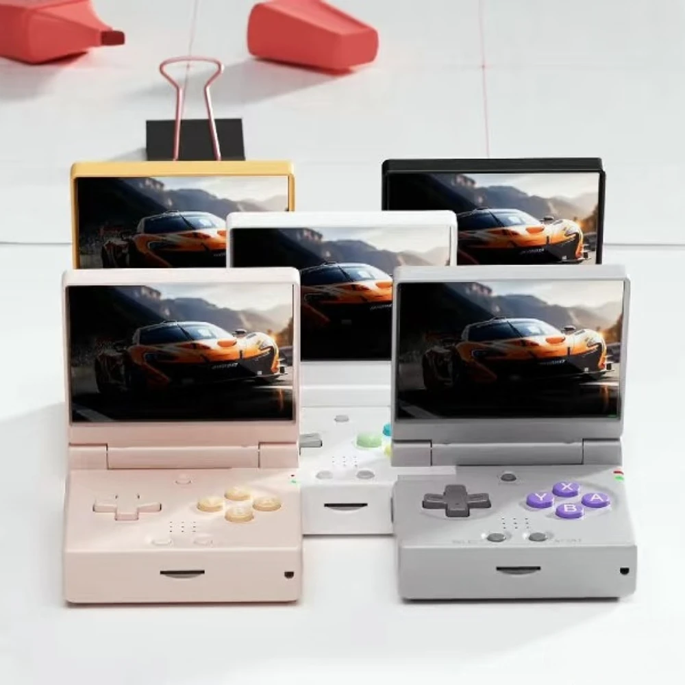 

Портативная игровая консоль MIYOO Mini Flip Retro с 2,8-дюймовым IPS-экраном, Linux, двухъядерным процессором, складная, с Wi-Fi, портативная игровая приставка GBA, подарок