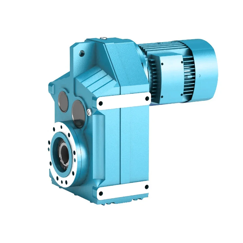 Sewage treatment industry Gearmotor F series parallel shaft Speed reductor gear motor Gearbox with Hard Tooth Surface