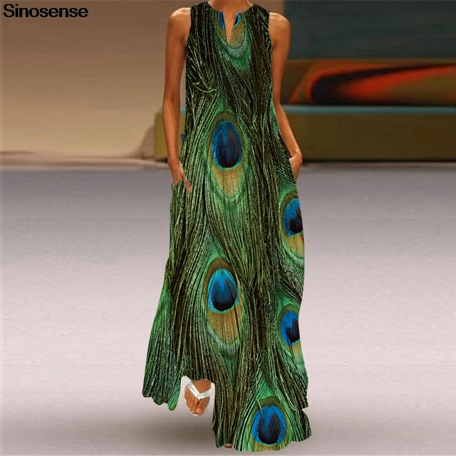 Peacock womens dresses hot sale