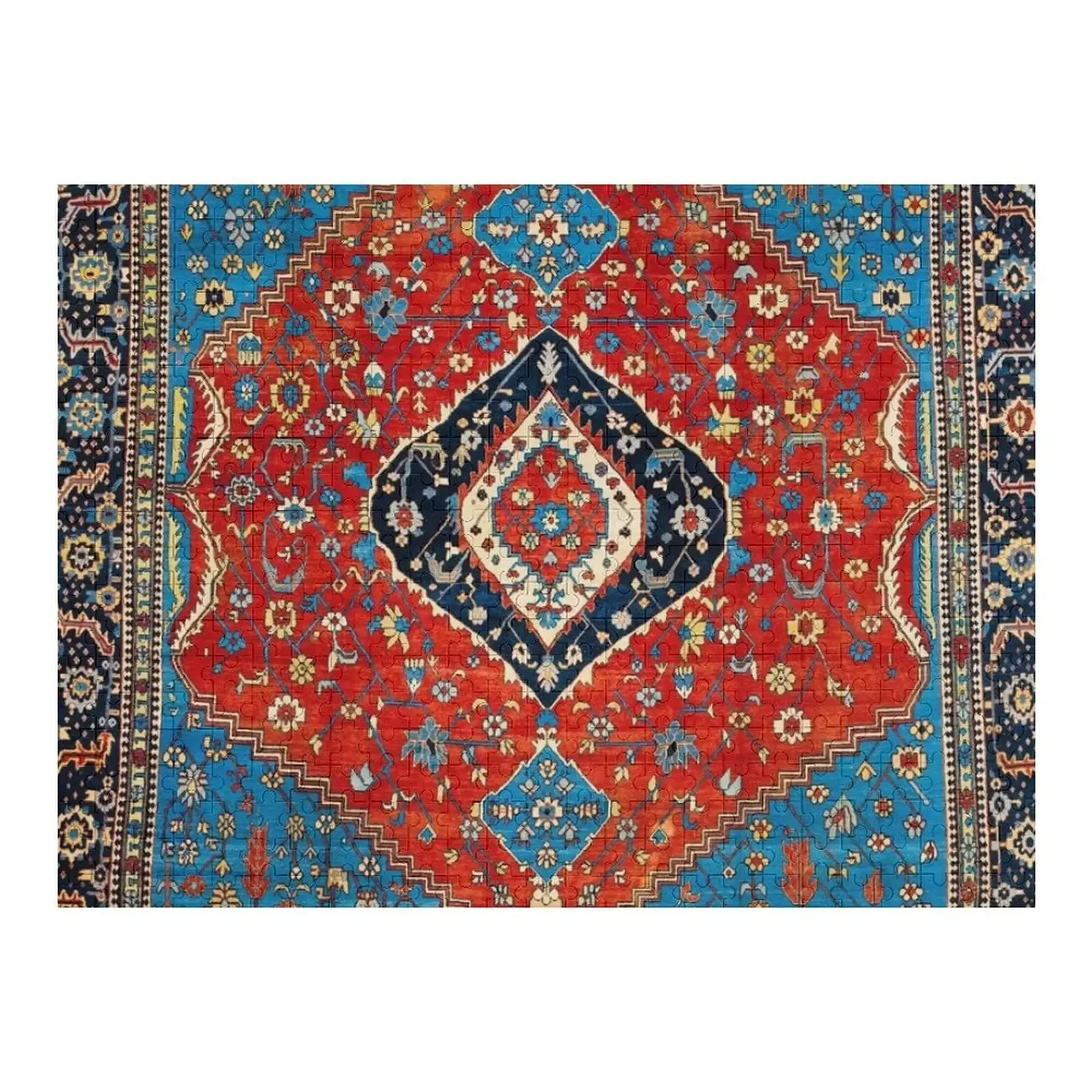 

Antique Persian Carpet Print Jigsaw Puzzle Personalized Baby Object Scale Motors Picture Puzzle