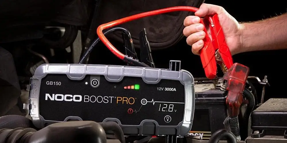 Boost Pro GB150 3000A UltraSafe Car Battery Jump Starter, 12V Battery Pack, Battery Booster, Jump Box, Portable Charger