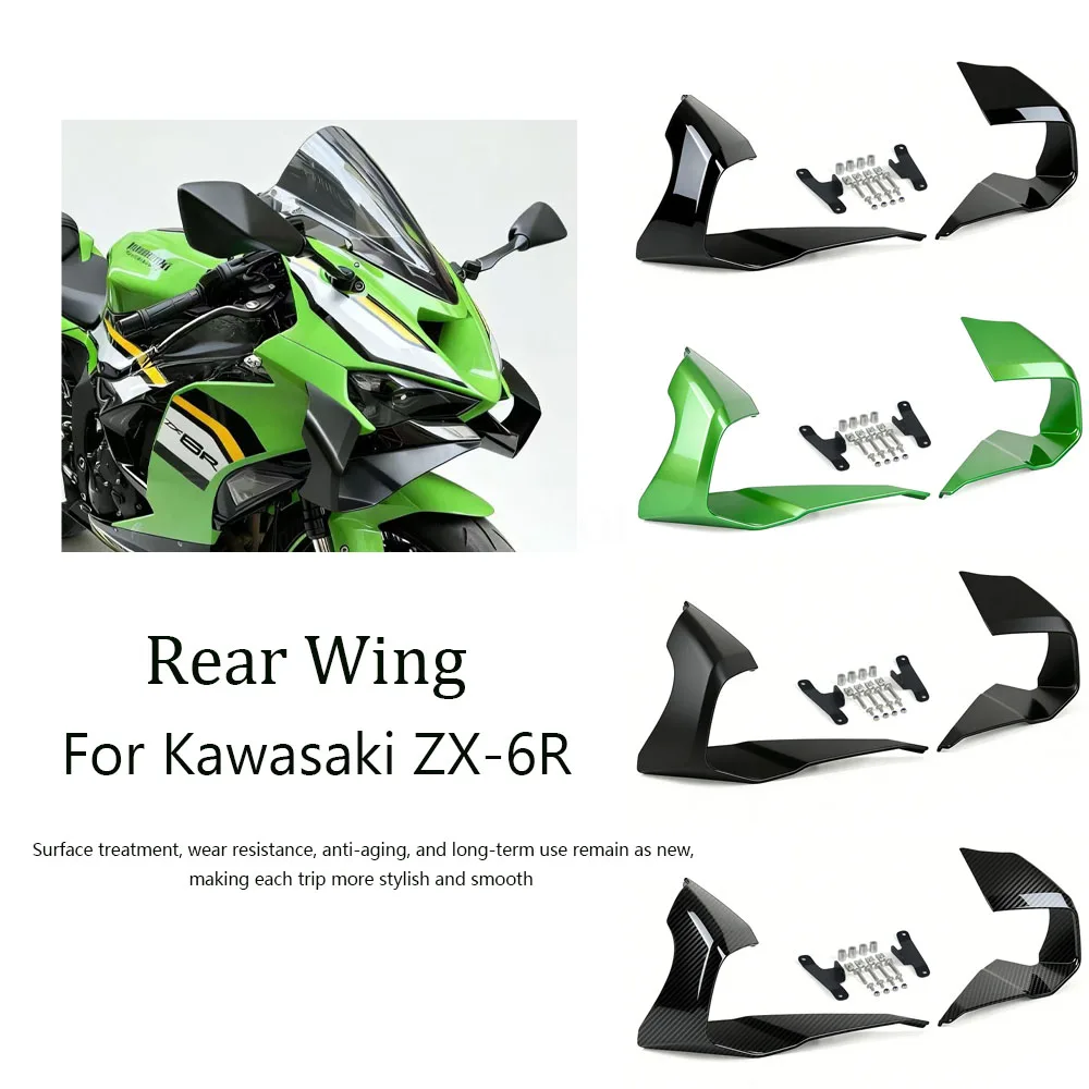 

Front lip guide cover of fixed wing For Kawasaki ZX-6R ZX 6R zx6r NEW Motorcycle Accessories