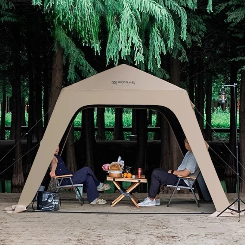 

Outdoor Large Space Inflatable Tent Stable Comfortable Breathable Waterproof Sun Protection Tents Ventilated Camping Equipment