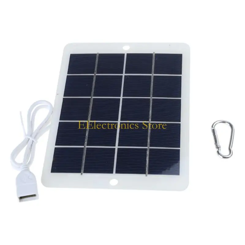 B03C 3w 5v Solar Panel 170x130mm DIY Polycrystalline Silicon Solar Battery, Waterproof, Easy Installation