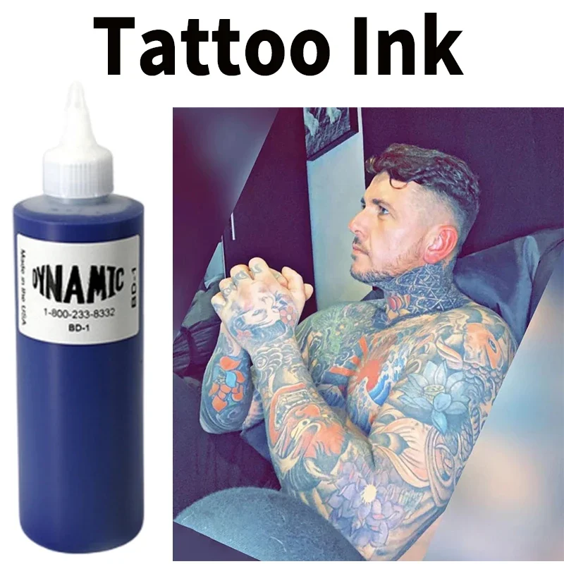 Triple Black Tattoo Ink Bottle 8oz 240ml