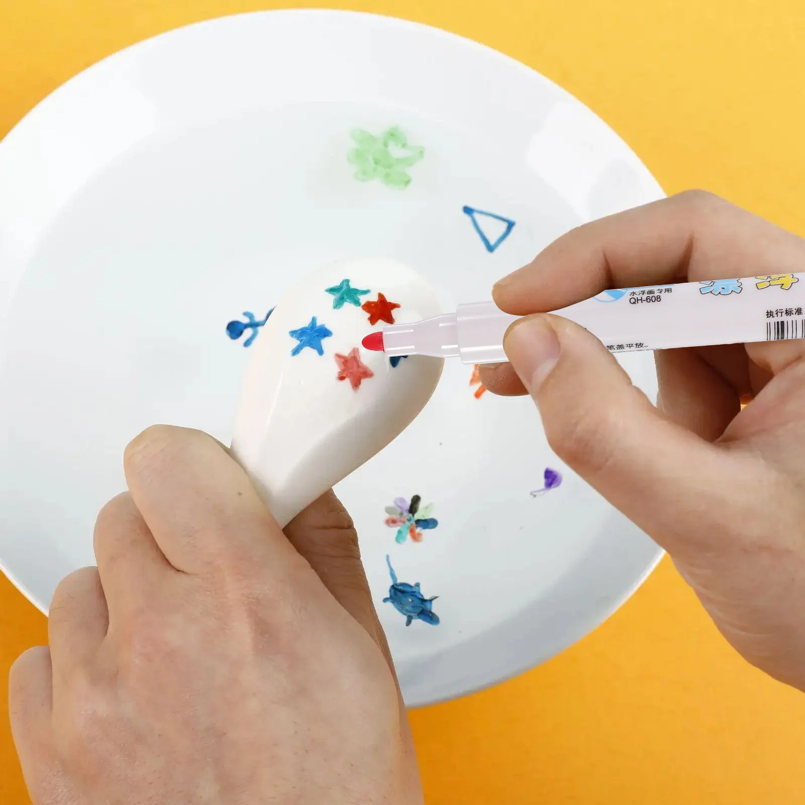 

1Set Whiteboard Writing Markers Comfortable Grip Non-Fade Smooth Ink Portable Stationery for Office School Supplies