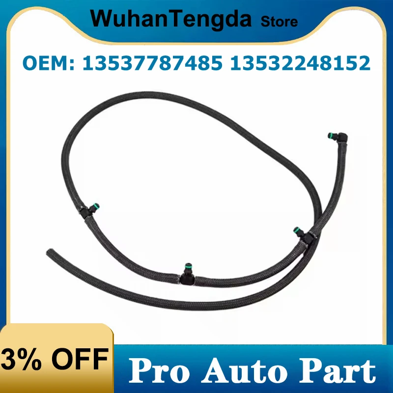 

13537787485 Fuel Injector Overflow Return Hose for BMW X3 E87 E46 E90 E60 E83 13532248152