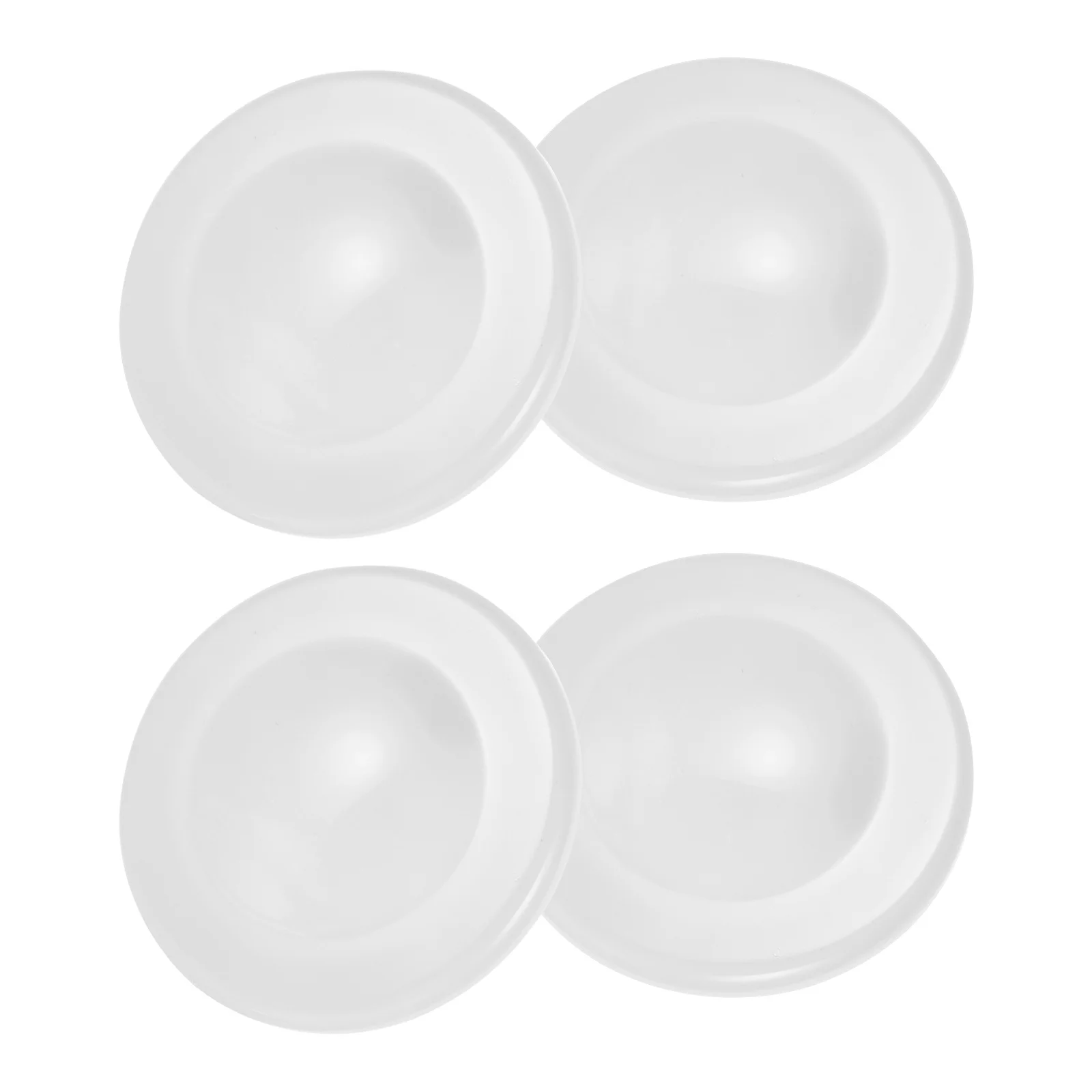 4 قطعة غطاء فتحة محفوظة ملحقات أنابيب الزخرفية البيضاء لتركيب صنبور المطبخ قبعات ثقب الحائط المتينة غطاء جدار المنزل