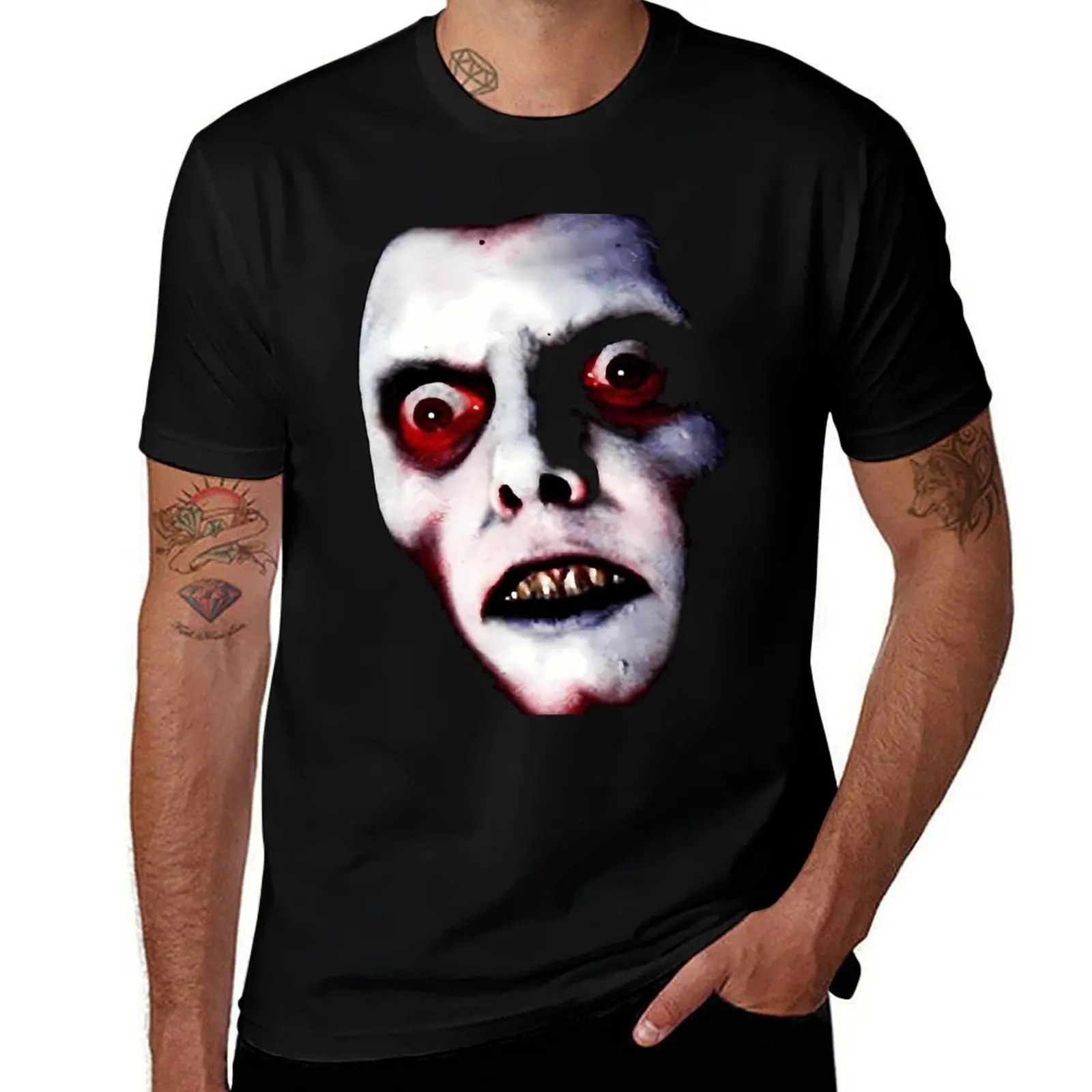 

The Exorcist Captain Howdy Pazuzu T-Shirt Breathable Lightweight Summer Top