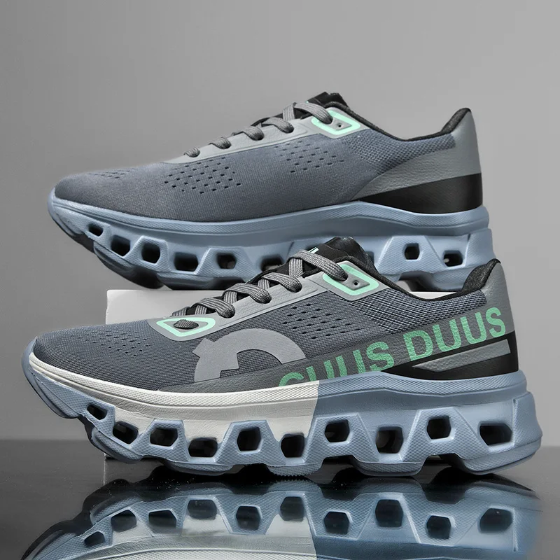 Zapatillas de correr para hombre, zapatillas todoterreno con amortiguación, antideslizantes, de malla transpirable, zapatos de lujo, zapatillas deportivas para parejas al aire libre, zapatillas de carreras