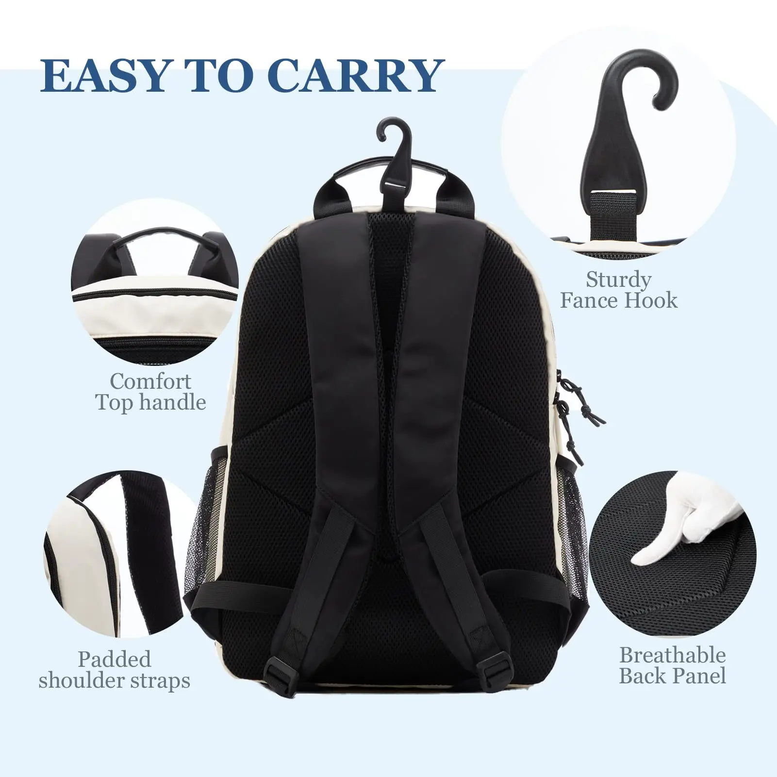 Customized racket bag with printed logo sports racket backpack large capacity storage bag shoes independent compartment