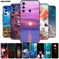 For Tecno Spark Go 2022 Case KG5k KG5j Soft Silicone TPU Shockproof Phone Covers for Tecno Spark 8C Case Capa Bumper Spark8C 8 C