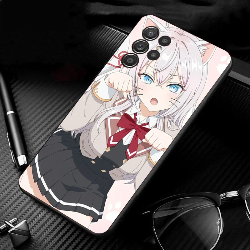 

Phone Case For Samsung Galaxy S25 S24 S23 S22 S21 Ultra S24 S23 S22 S21 S25 Plus S24 S20 FE Anime Girl