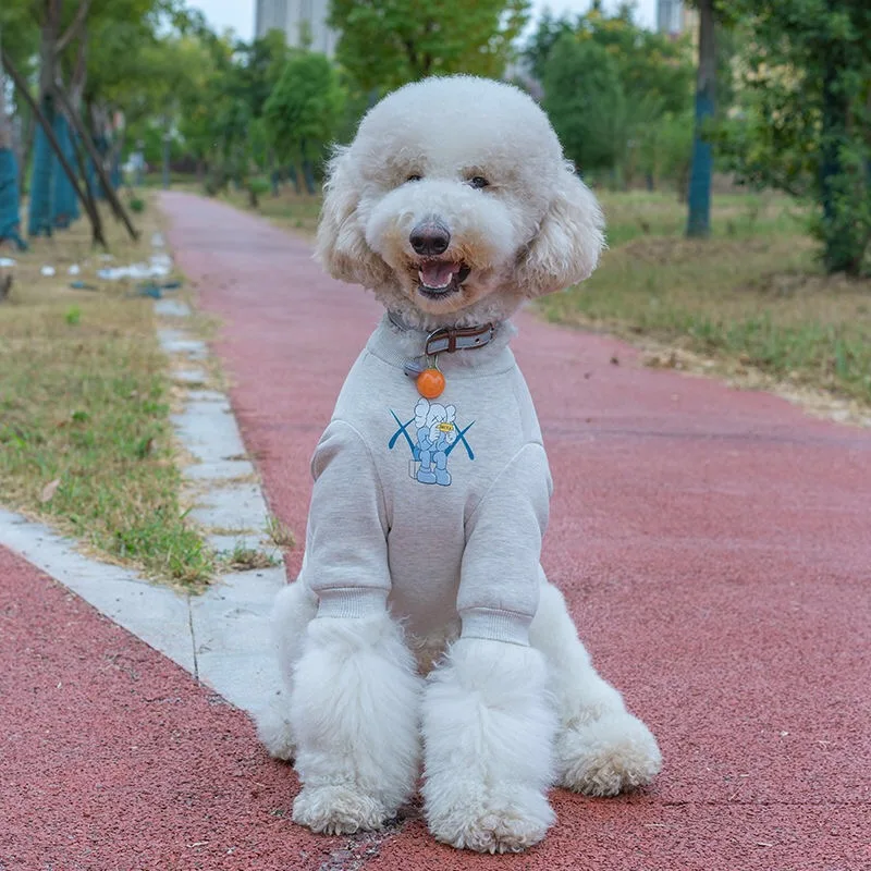 Fashion Pet Dogs Clothes Autumn And Winter Middle And Large Size Dogs Labrador Golden Hair Warm Kejitedi Small Dogs Pet Clothes