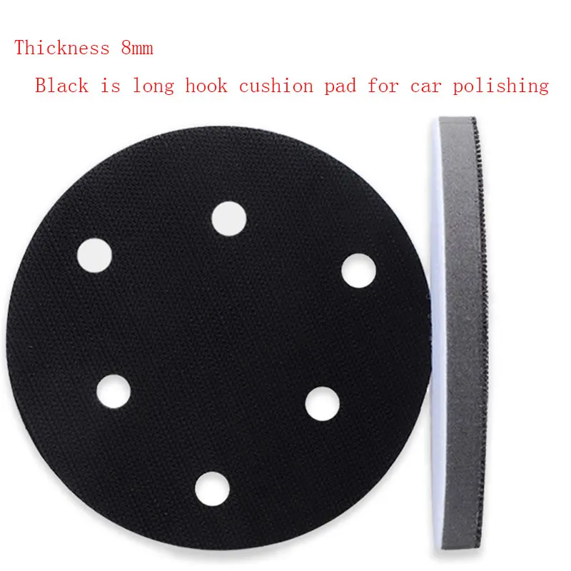 Almofada de Lixadeira Pneumática Grossa Dry Grinder Esponja Pad Almofada Macia 56 polegadas Auto-adesiva Grinder Bandeja Proteção Pad